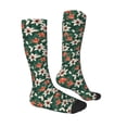 thumbnail image 4 of Lsque Lilies Flowers Printed Crew Socks Men's Women's LightWeight Thin Casual Calf Socks ,Knee High Socks,Cotton Socks, 4 of 9