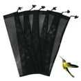 thumbnail image 1 of Muyoka 6 comederos para pájaros, sacos de semillas de cardo, alimentador de calcetín de pinzón extra grande, bolsa de malla reutilizable, comedero para pájaros, 15.7 x 3.9 pulgadas, jardín, patio, al Muyoka Hogar, 1 of 7
