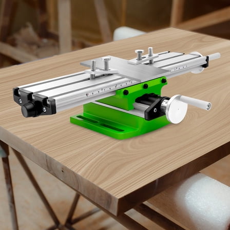 Work Table X Y Axis Bench Drill Press Vise Cross Slide Fixture Milling Machine