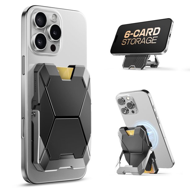 Soporte para tarjetas de teléfono i-Blason MagSafe Wallet para iPhone