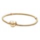 thumbnail image 1 of Pandora Signature Hjärtformad Spänne Armband, 1 of 4