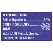 Great Value Bleach, 43 fl oz