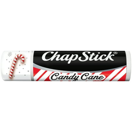 ChapStick (Candy Cane Flavor, 0.15 Ounce) Lip Balm Tube, Skin Protectant, Lip