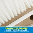 thumbnail image 4 of Star Brite Car Wash Brush 040163 Rectangular Brush Head; 8 Inch Length; Head Attachment Only; Without Hose Connection; White Star Prene Fiber Bristle; Without Soap Dispenser; With US Label, 4 of 4