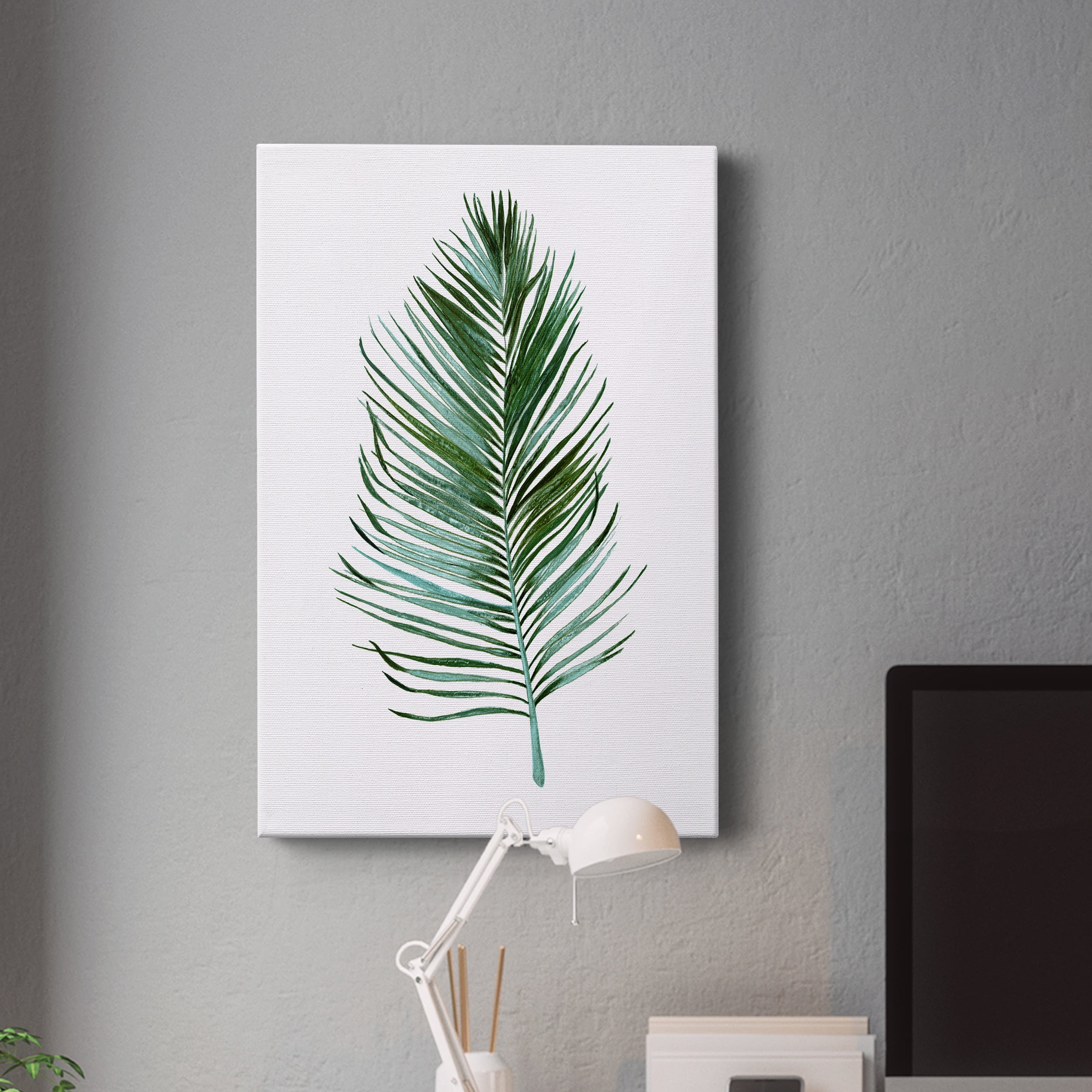 Sage Frond I Premium Gallery Wrapped Canvas - Ready to Hang - 40 x 60