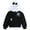 Black / jack skellington, variant on Disney Monsters Inc. Mike Boo Cozy Sherpa Cosplay Hoodie Infant to Little Kid