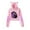 Pink, variant on Rhea Ripley Cat Ear Fashion Trendy Women's Short Hoodie Sportswear
