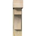thumbnail image 2 of Ekena Millwork 8"W x 26"D x 30"H Westlake Block Rough Sawn Bracket w/ Offset Brace, Douglas Fir, 2 of 25