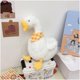 thumbnail image 5 of Lindo pato cisne bolso de hombro bolso de felpa de dibujos animados bandoleras cruzadas Animal monedero cartera para niñas niños mujeres, 5 of 5