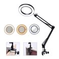 thumbnail image 3 of Graflsoa 5X LED Magnifying Desk Lamp with Adjustable Arm for Precision Tasks - Reading, Jewelry Making, Welding - 33cm Extendable Holder, White or Black Options, 3 of 7