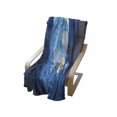 thumbnail image 4 of Fantasy Soft Flannel Fleece Throw Blanket, Space Comet Rushing to Planet Galaxy Cosmos Themed Stardust Illustration, Cozy Plush for Indoor and Outdoor Use, 60" x 80", Violet Blue Orange, by Ambesonne, 4 of 6