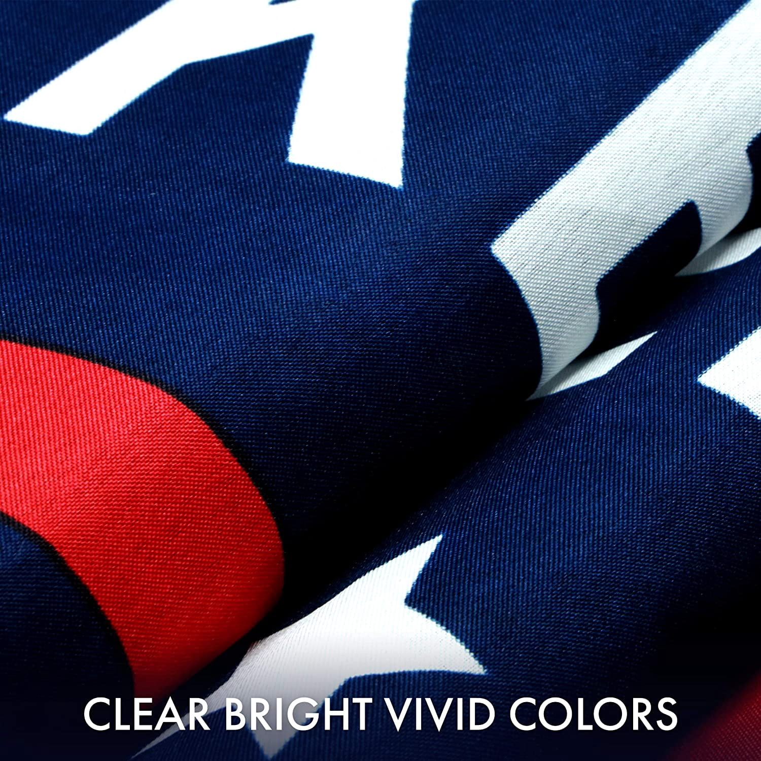 G128 Combo Pack: USA American Flag 3x5 Ft 150D Printed Stars & Keep America Great Flag 3x5 Ft 150D Printed