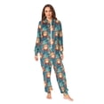 thumbnail image 4 of joogoo Funny Gorillas Palm Leaf Unisex Adults Onesies Pajamas Jumpsuits L, 4 of 7