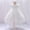 E-507White, variant on FAOWME Toddler Kids Girls Dress Flying Sleeve Round Neck Solid Color Lace Trim Elegant Comfortable Mesh Tutu Dresses For Evening Party,Brick Red,18-24 Months