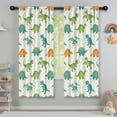 thumbnail image 5 of Blackout Kids Curtains,Dinosaurs Pattern Childrens Insulated Curtains Set Of 2,Bedroom Essentials,Toddler Room Decor 42"x63", 5 of 5