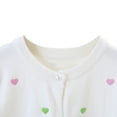 thumbnail image 4 of Little Girls Cardigan Sweater Crewneck Knit Button Closure Tops Coat Outwear for Toddler 1-7 Years, 4 of 8