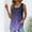 Purple, variant on Tittly Tank Tops Vest for Women Summer Vest Loose Pleated Square Neck Sleeveless Top Curved Hem Loose Large Size Women's Top Womens Tops Vest Tops for Women Hot Pink L
