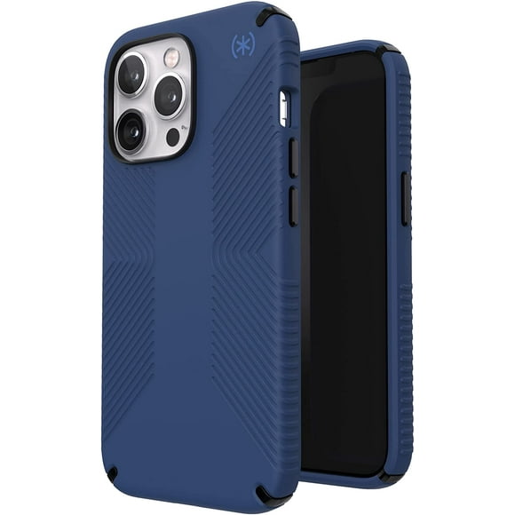 Speck Presidio2 Grip Case for Apple iPhone 13 Pro Coastal Blue and Black