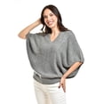 thumbnail image 1 of Sueter de punto manga corta Roman Fashion / Juvenil, 32177 (Gris) gris ECH, 1 of 6