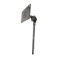 thumbnail image 4 of Soporte de tambor silencioso, placa de accesorios, soporte de metal portátil y liviano para práctica Varilla de 26 cm con almohadilla, 4 of 9
