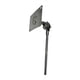 thumbnail image 4 of Soporte de tambor silencioso, placa de accesorios, soporte de metal portátil y liviano para práctica Varilla de 26 cm con almohadilla, 4 of 9