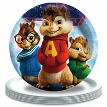 Alvin And The Chipmunks Birthday Decorations Plates Party Supplies Tableware Disposable Dinnerware