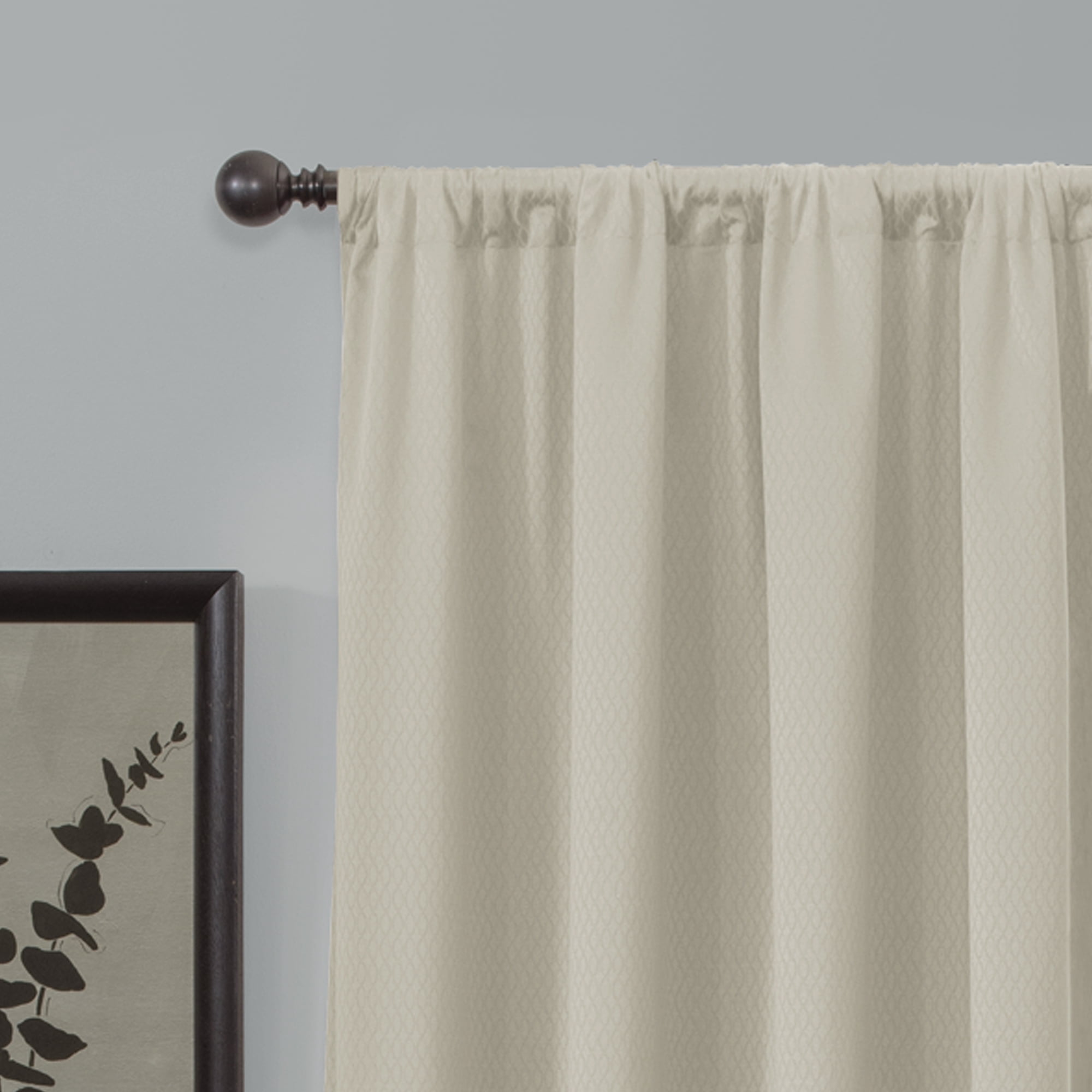Ultimate Light Blocker Certified 100 Percent Blackout Jamie Smart Curtain Window Curtain Panel