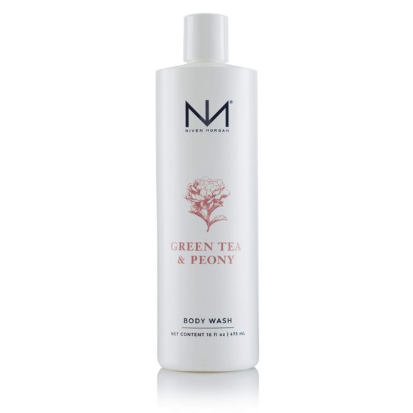 Gel de baño Niven Morgan con té verde y peonía 473 ml