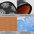 thumbnail image 2 of 2-Piece Kitchen Mat Set Non Slip Washable Floor Mats Decorative Rugs for Kitchen Sink Laundry Lace Pattern with Snowflakes, 2 of 7