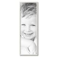 thumbnail image 2 of ArtToFrames 12" x 37" White Square Star Emboss Picture Frame, 12x37 inch White Wood Poster Frame (WOM-5125),  Pack, 2 of 7