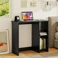 thumbnail image 4 of Gymax 31.5'' Small Computer Desk Home Office Study Writing Desk w/ 2 Compartments, 4 of 10