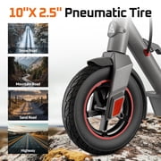 TST Electric Scooter, 800W Motor, Shock Absorption, 10 Solid Tire E Scooter with Stamping Design, 20mph Folding Electric Scooter and APP Control