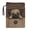 Pug In Pocket Art, variant on HELLHERO Corgi Play Pattern Book Covers for Books Lovers, Book Organzier Holder, Waterproof, Carrying Book Case for Bible or Book