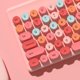 thumbnail image 4 of Teclado colorido inalámbrico de 86 teclas Kit de ratón de 3 teclas Accesorios para PC de escritorio (rosa) Tmvgtek Para estrenar, 4 of 9