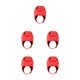 thumbnail image 1 of Protector de cabeza de casco duradero Toystoory para fútbol y rugby rojo S Type2 NO2, 1 of 6