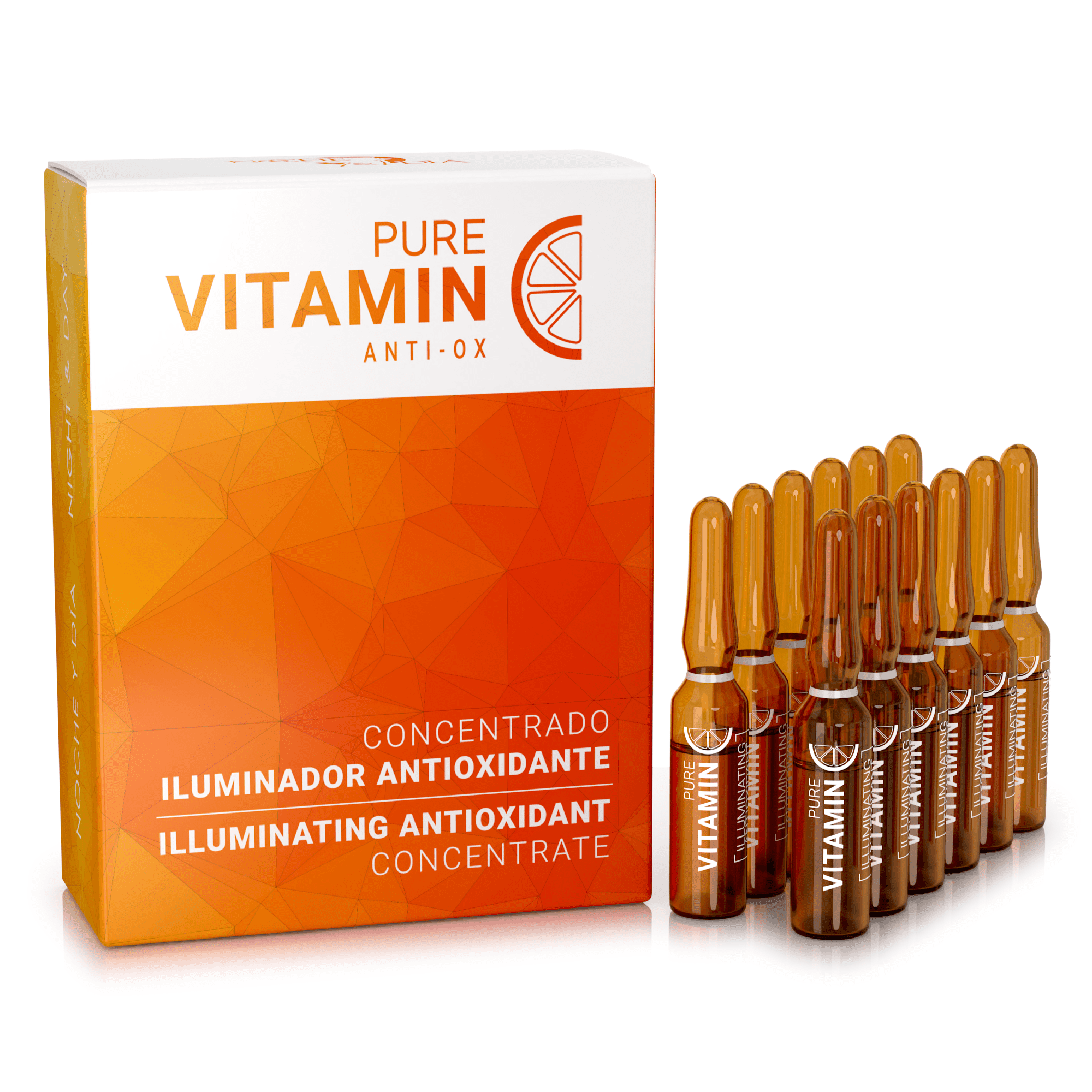 Noche Y Dia Vitamin C Ampoules (.07 fl oz.) 12 Pack