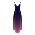 thumbnail image 3 of WILLBEST Vestidos Casuales para Mujer Vestidos de Verano para Mujer Vestido Floral de Vacaciones Vestido Largo Bohemio sin Mangas Vestido Casual con Cuello En V Vestidos de Playa Extra Grande, 3 of 3