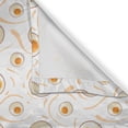 thumbnail image 4 of Ambesonne Egg Window Valance, Fried Eggs Breakfast Pattern, 54" X 18", Marigold Peach and Cream, 4 of 5