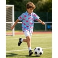 thumbnail image 4 of Aideaone Boys Button Down Shirt Hawaiian Short Sleeve 3D Print Shirts for Kids Summer Beach 5-14 Years, 4 of 6