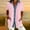 Pink, variant on Blmnix Blouses Womens Blouses Striped Shirt Button Up Tshirt Collared Short Sleeve Pink Shirts for Women Trendy,XL