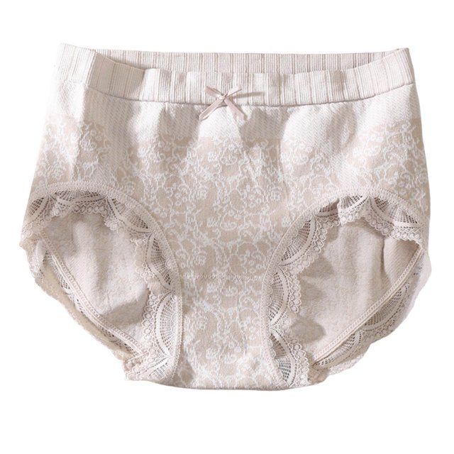 Birdeem Womens Sexy Lace Fragmented Flower Traceless Mid Waist Tight Underpants