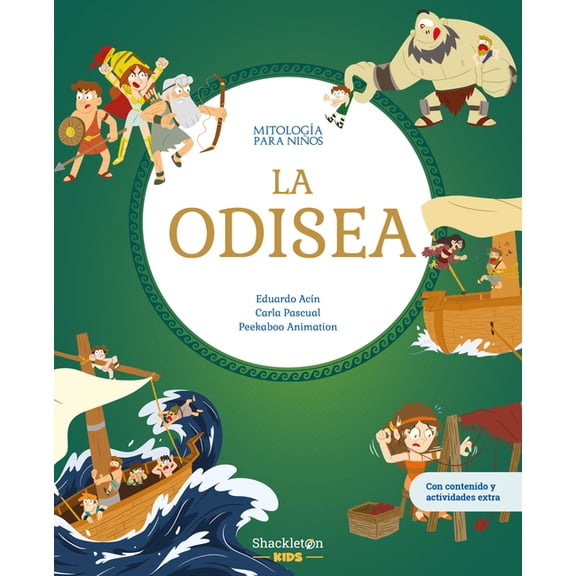 Mythology for Children La Odisea / The Odyssey: Las Mejores Historias de la MitologÃa Griega Y Romana, Convertidas En Preciosos Cuentos Para Ni, (Hardcover)