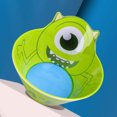 thumbnail image 4 of Tazón de sopa para niños ZHCH melamina grande con dibujos animados 3D figura ojos verdes, 4 of 5