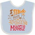thumbnail image 3 of Inktastic Thanksgiving I Made These Rolls Myself with Banner Boys or Girls Baby Bib, 3 of 4