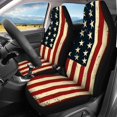 thumbnail image 3 of Pzuqiu Star Stripe Design Car Seat Covers Full Set Breathable, Anti-Slip, Suitable for Vans Seats, Fit for Cars, 3 of 10