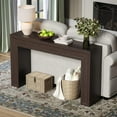 thumbnail image 6 of Rresyet 55 Inch Long Console Table, Sofa Table Behind Sofa, Wooden Entryway Table, Farmhouse Entryway Table for Entry, Hallway, Living Room (Cherry), 6 of 14
