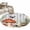 LightGrey, variant on Runner Rug 2 x 6 Ft, Spring Mushrooms Washable Non-Slip Floor Mat for Kitchen Hallway/Entryway, Farmhouse Pastoral Botanical Watercolor Long Kitchen Runner Area Rugs for Living Room, Low-Profile