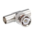 thumbnail image 3 of Unique Bargains 10Pcs BNC 1 Male to 2 Female 3 Way T Shape Adapter Connector Splitter, 3 of 4