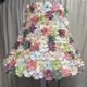 thumbnail image 5 of 100 piezas de flores de colores, 10 colores de tela de seda, flores artificiales pequeñas, rosas, margaritas, peonías, decoración, manualidades florales DIY, 5 of 7