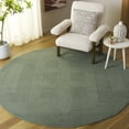 thumbnail image 2 of SAFAVIEH Selena Marion Geometric Area Rug, Green, 6'7" x 6'7" Round, 2 of 10